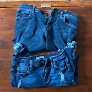 2ps set of jeans